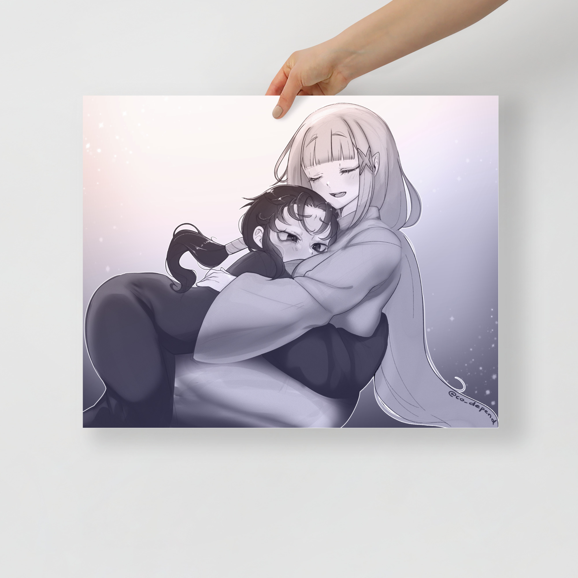 Oboreru Natsumi x Emilia Cuddling